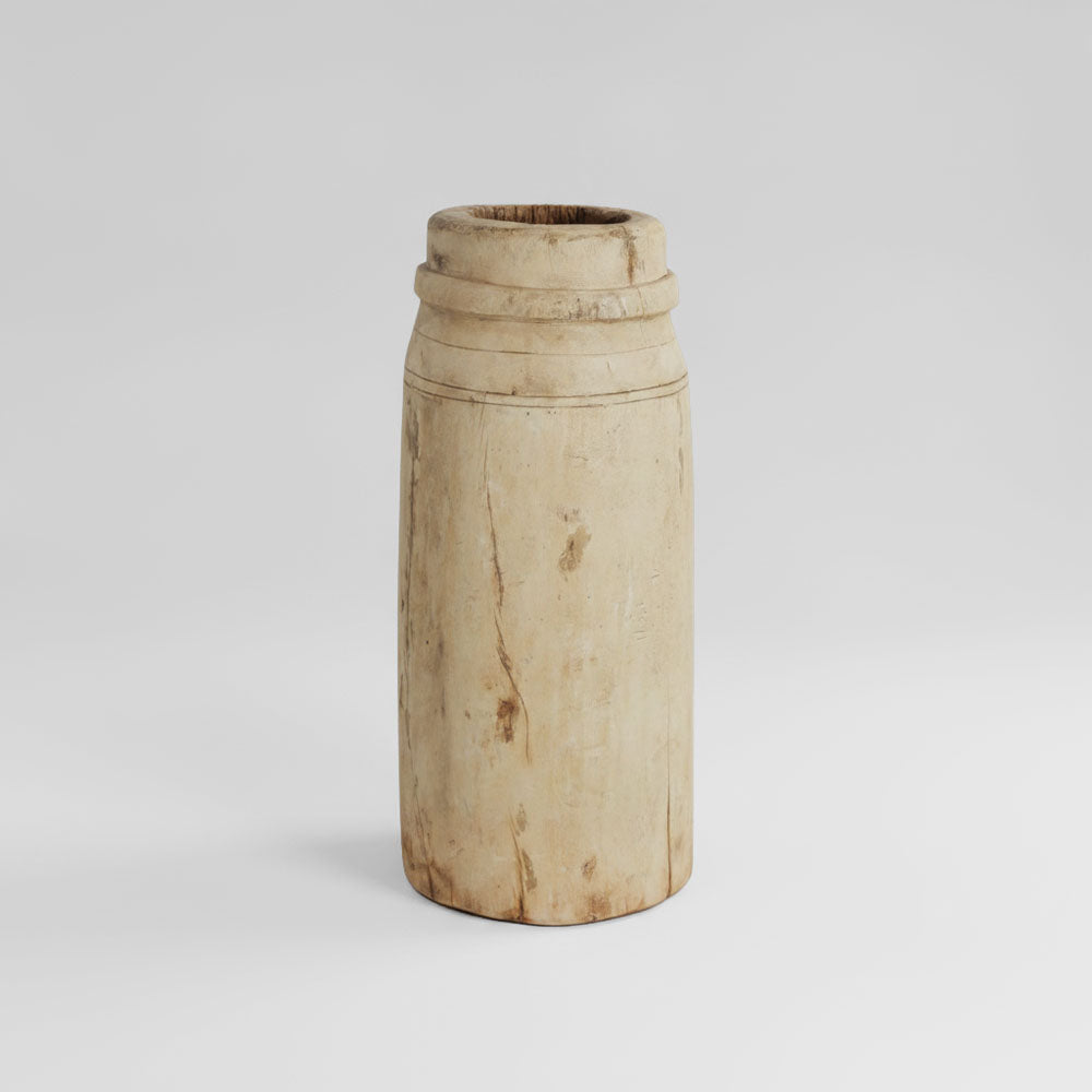 Naga Wooden Planter Pot Natural