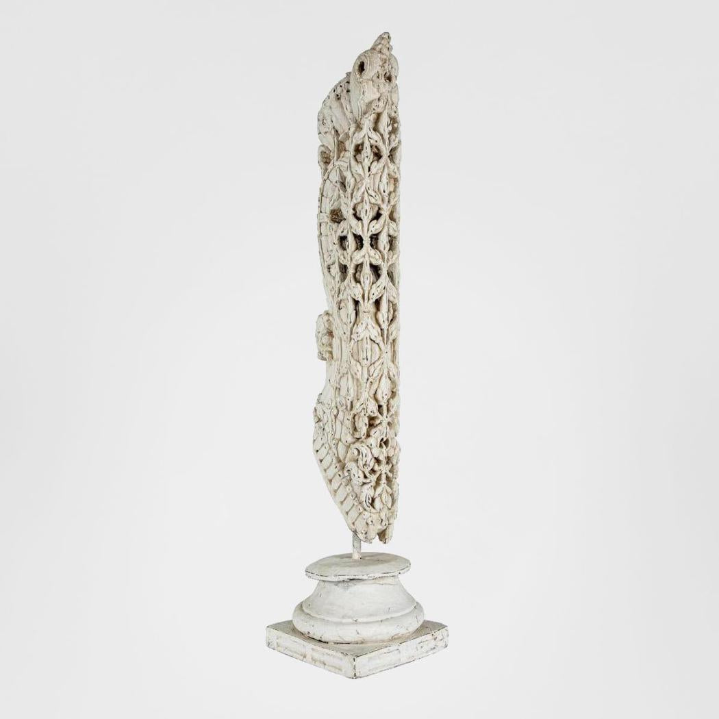 Wooden Bracket On Stand