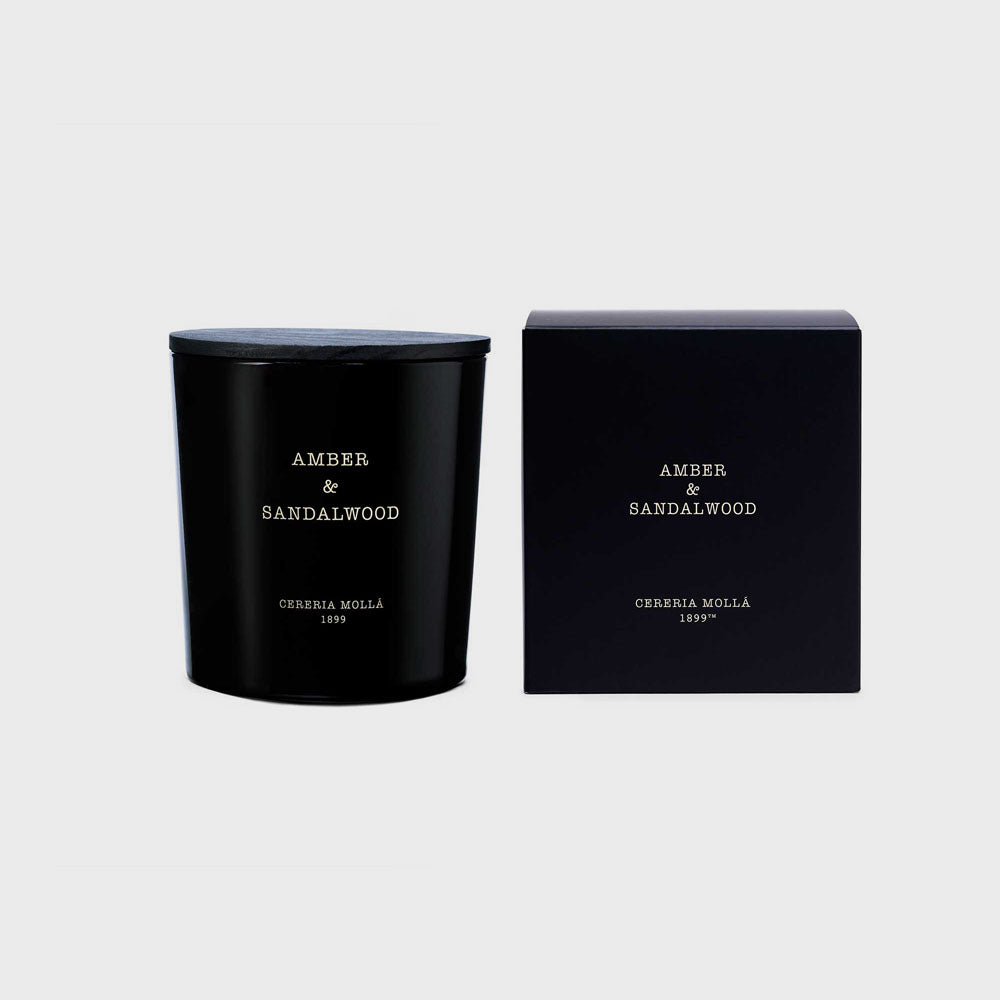 Amber & Sandalwood Premium Candle XL 600gr