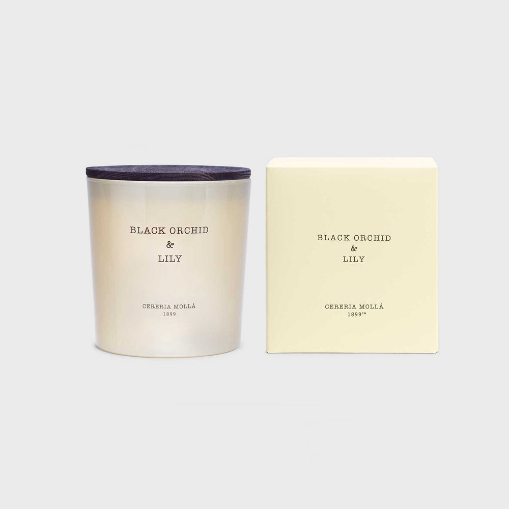 Black Orchid & Lily Premium Candle XL 600gr