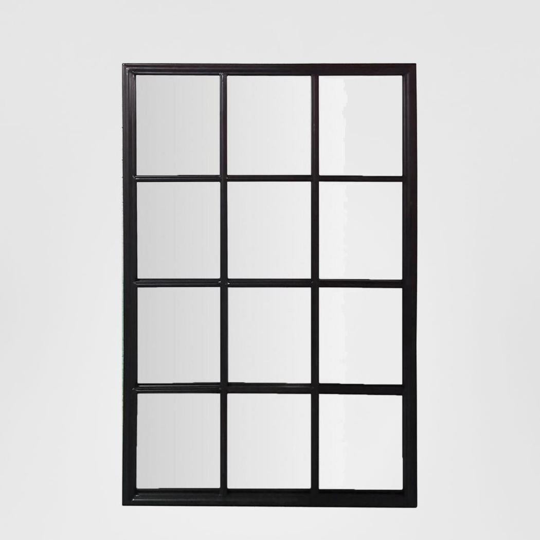 Colmar Rectangle Outdoor Mirror Black