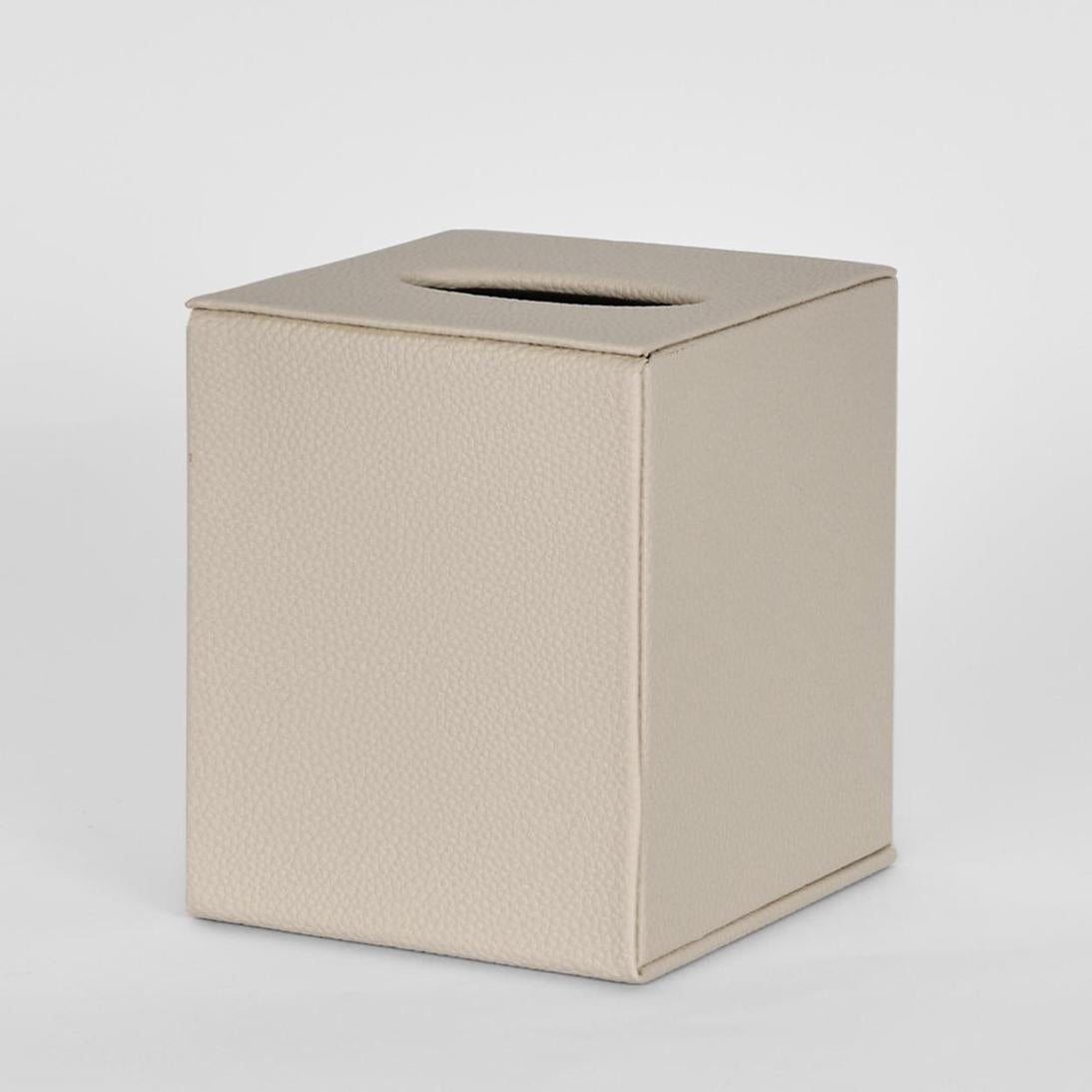 Lulu Square Tissue Box Cream