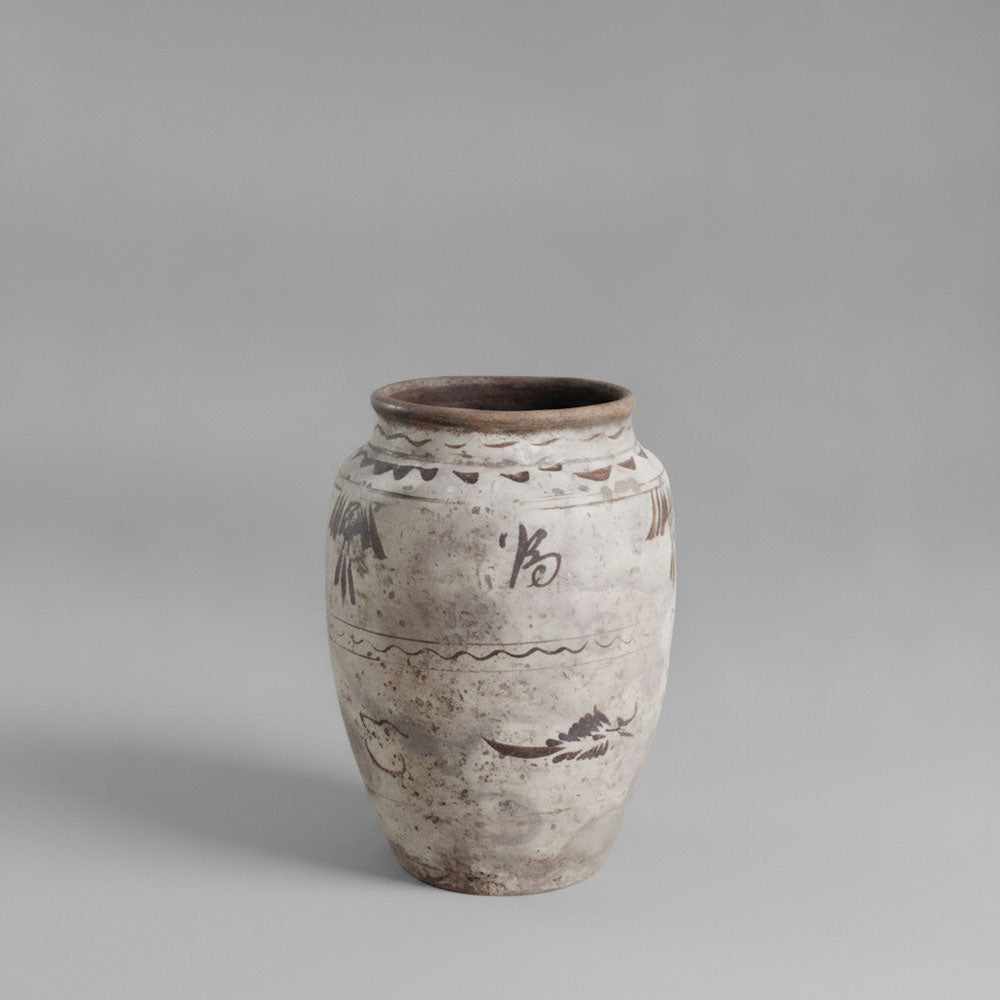 Xi'an 130 Year Old Terracotta Vase 0410322-12