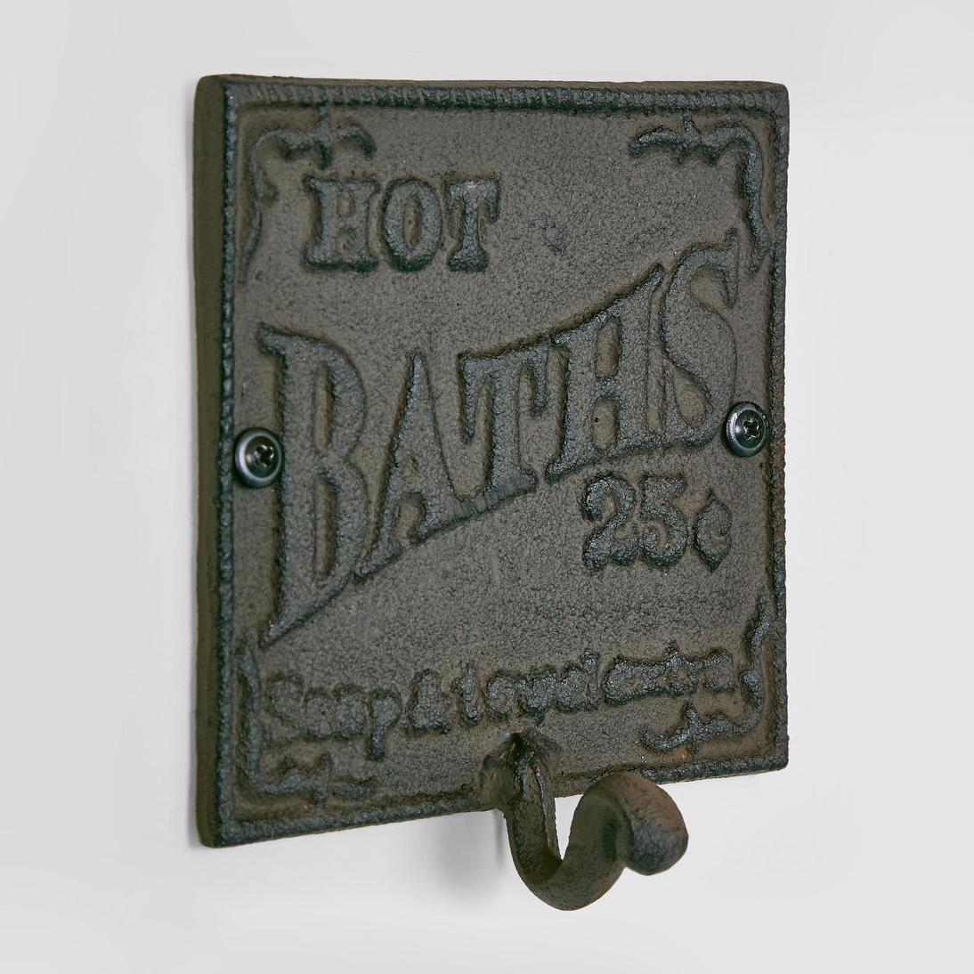 Hot Bath Plaque Brown