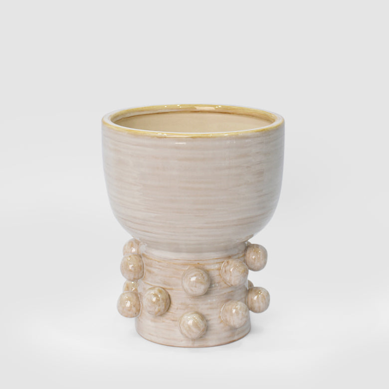 Hector Bobble Planter SML Natural