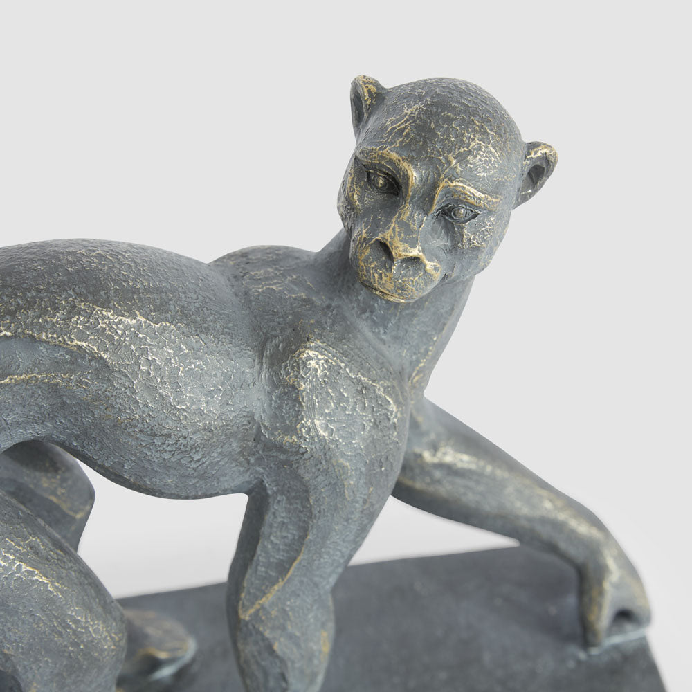 Caesar Monkey Sculpture Black