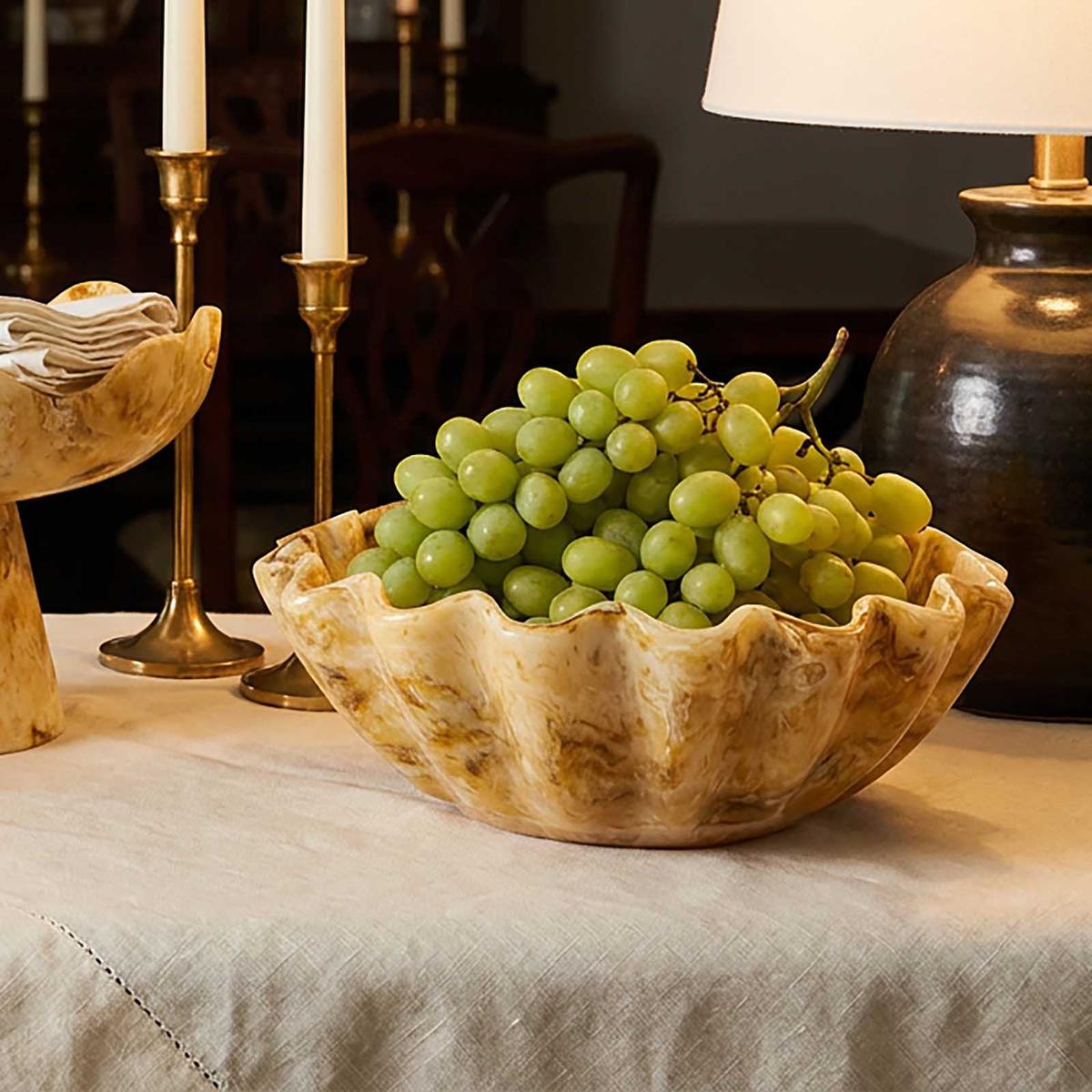 Dusk Resin Bowl Umber