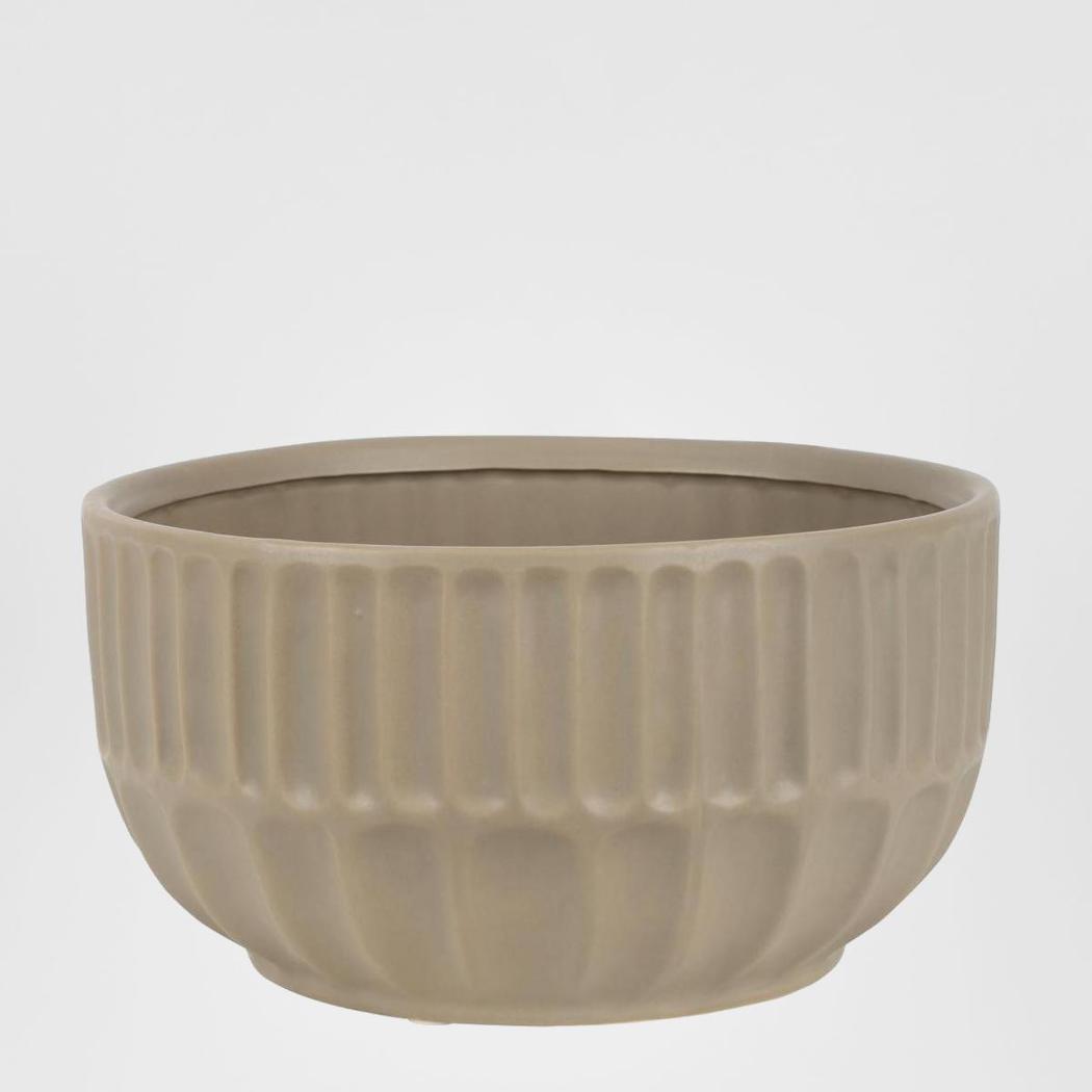 Kartun Ceramic Bowl Dove Grey