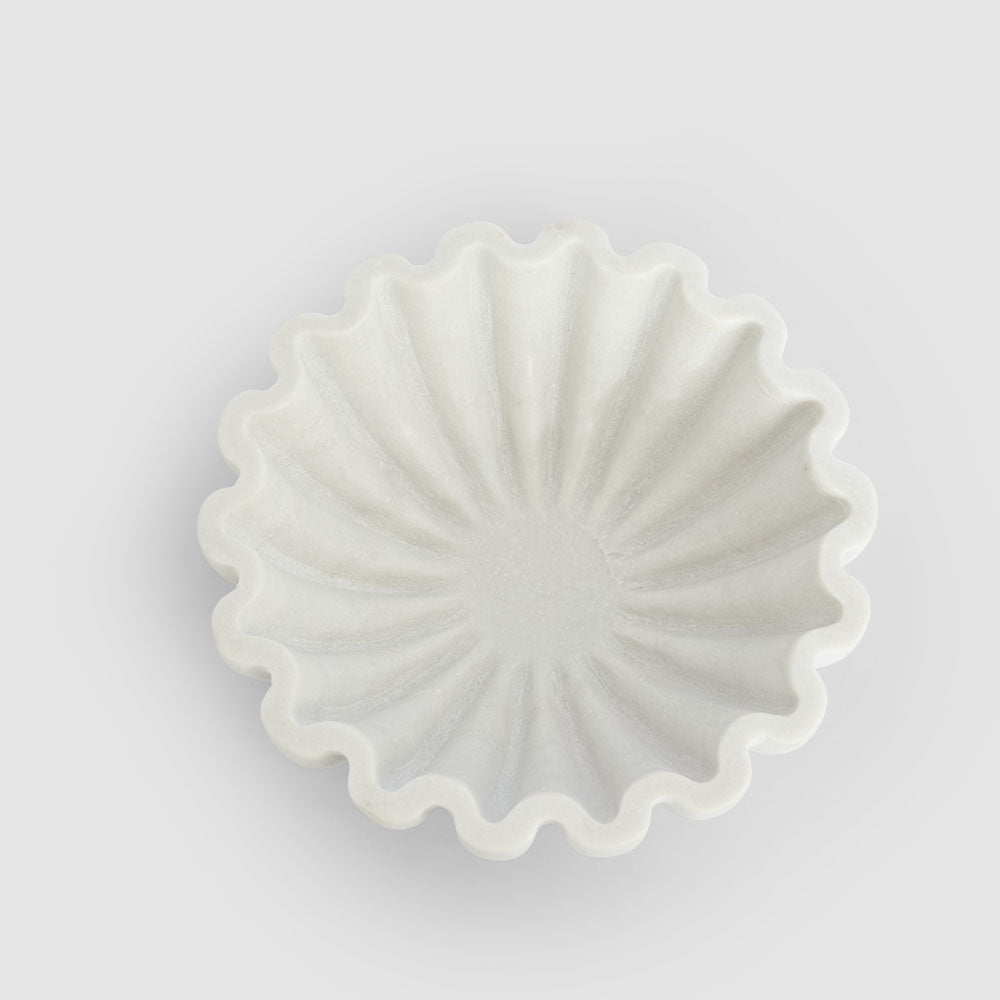 Roma Fruit Bowl Marble