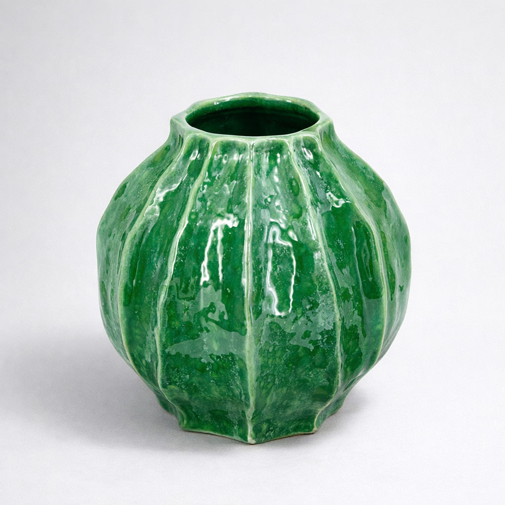 Verde Ceramic Vase Small