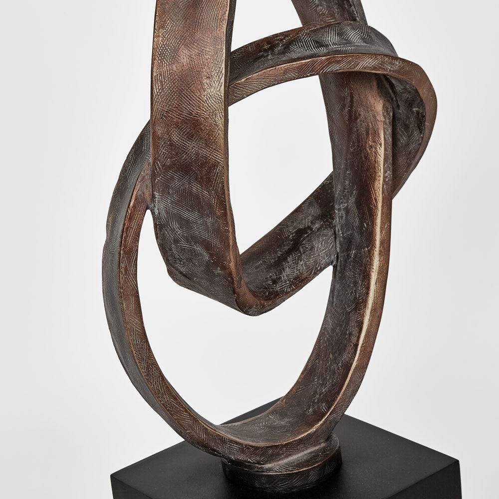Warner Abstract Sculpture Bronze