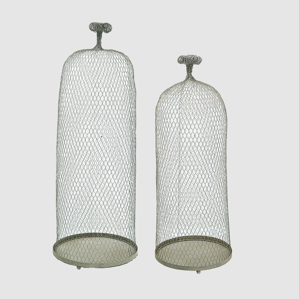 Wire Cloche Set of Two