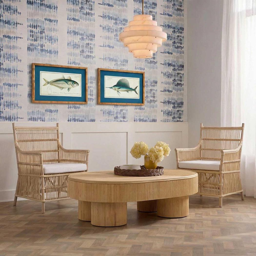 Oceanic Study 2 Wall Art 60x32cm