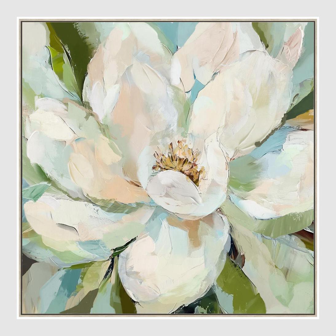 Radiant Bloom Wall Art 52.5 x 52.5cm