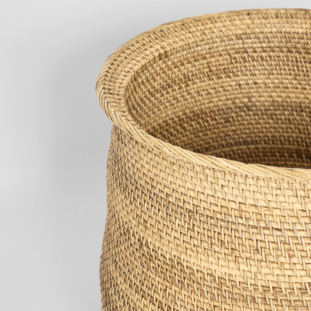 Hanna Rattan Basket Set Of 2