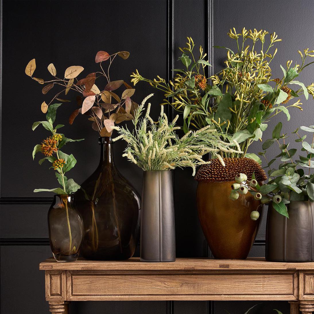 Autumn Eucalyptus Spray 87cm