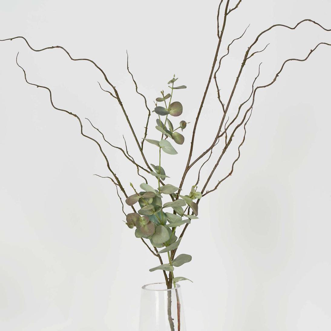 Eucalyptus Spray 74cm Dark Green