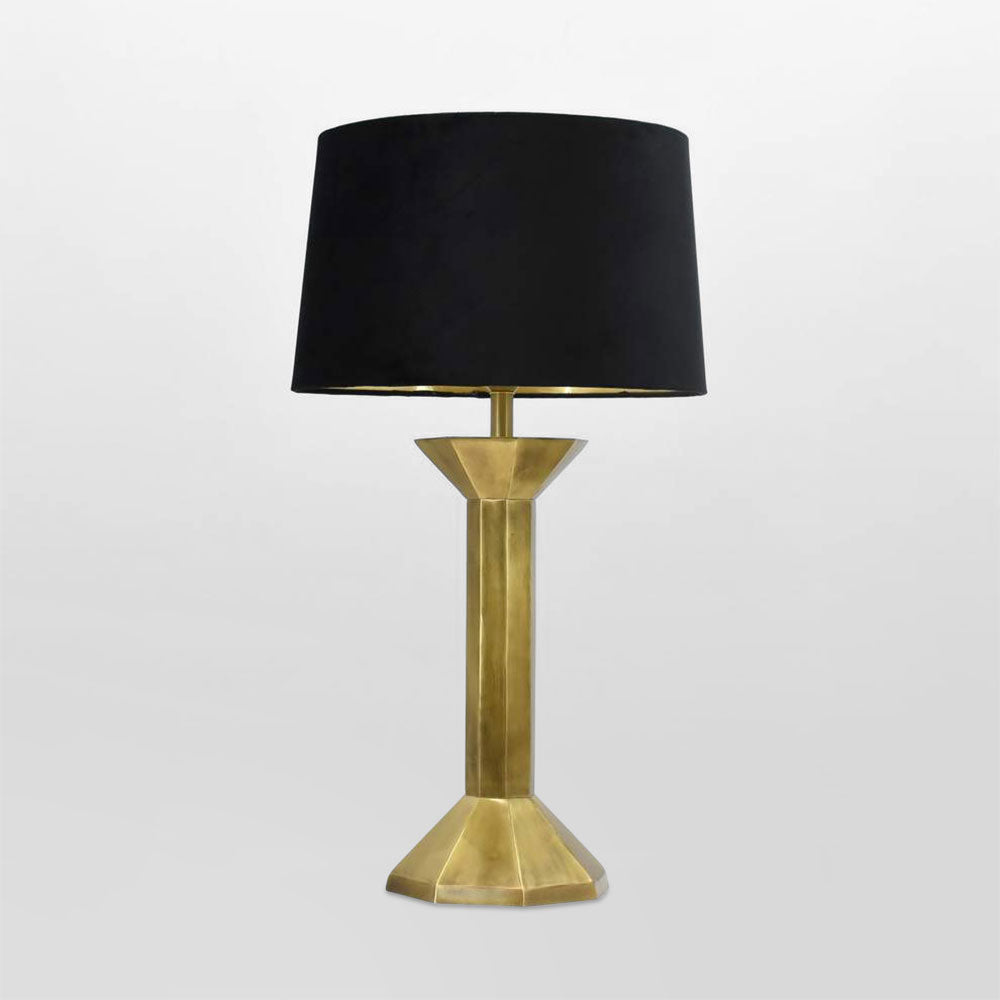 Rebison Table Lamp Base Only Antique Brass