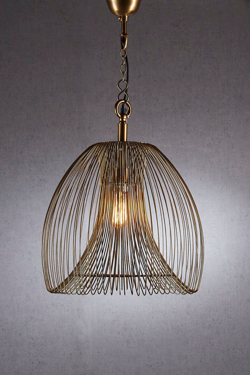 Baker Ceiling Pendant Large Gold