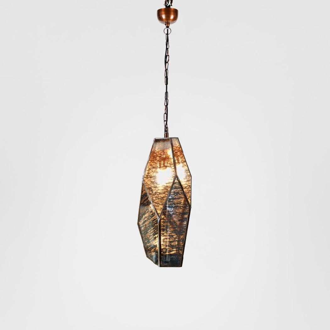 Marble Hall Ceiling Pendant Brass