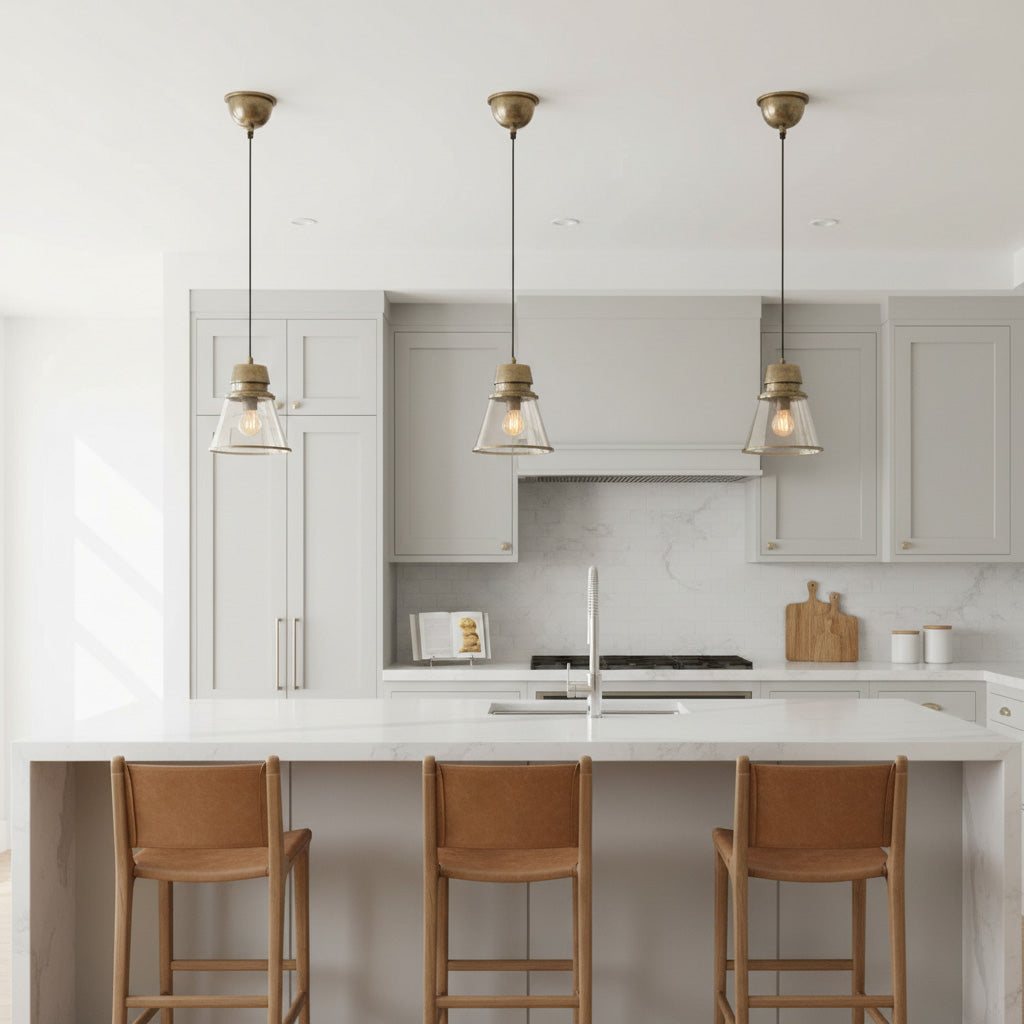 Canberra Ceiling Pendant Antique Silver