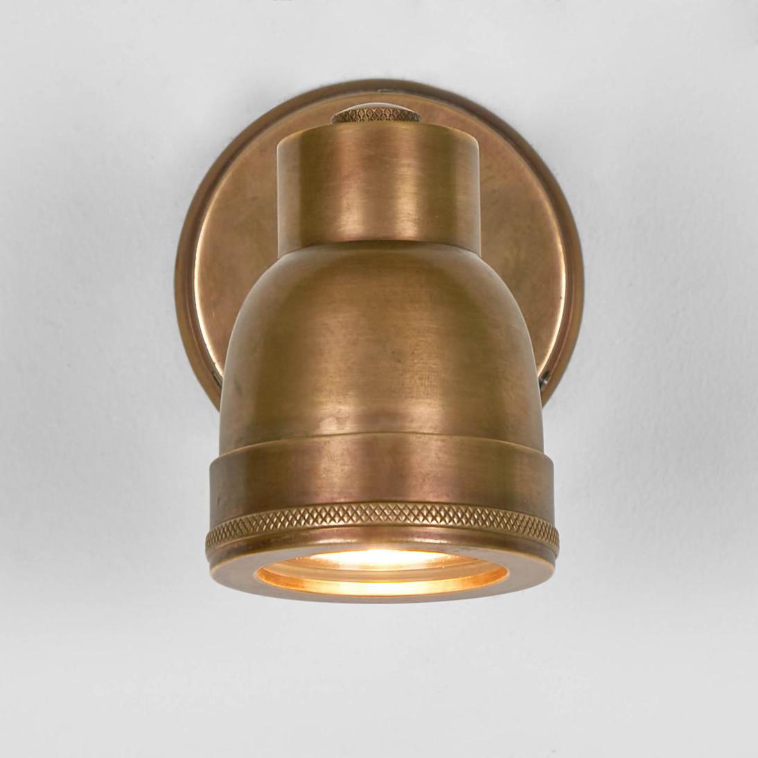 Pasco Outdoor Wall Light Antique Brass