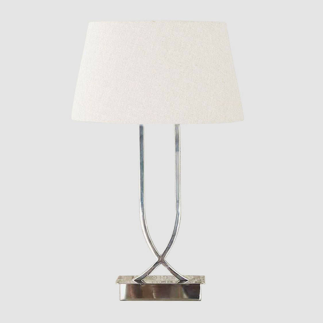 Southern Cross Table Lamp Base Shiny Nickel- Base Only