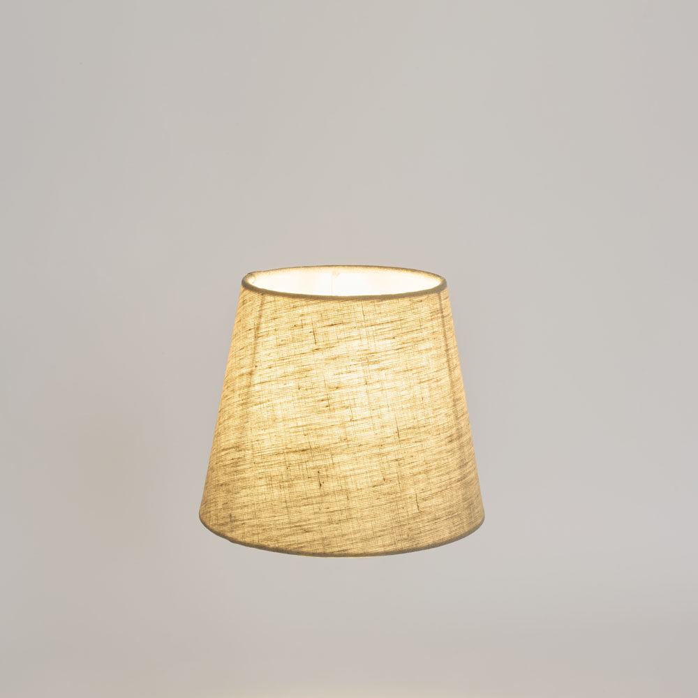 Linen Taper Lamp Shade XXXS Light Natural