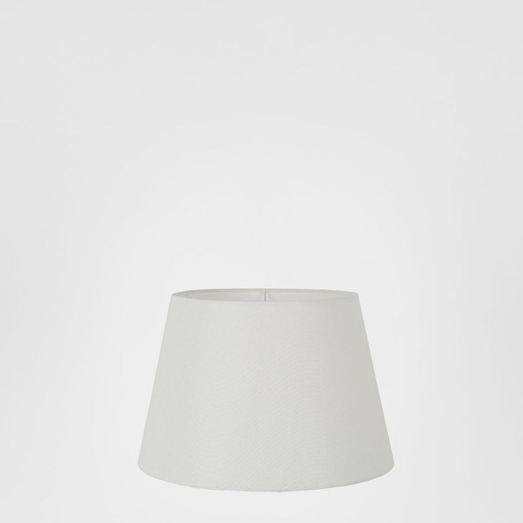 Linen Drum Lamp Shade XXS Textured Ivory