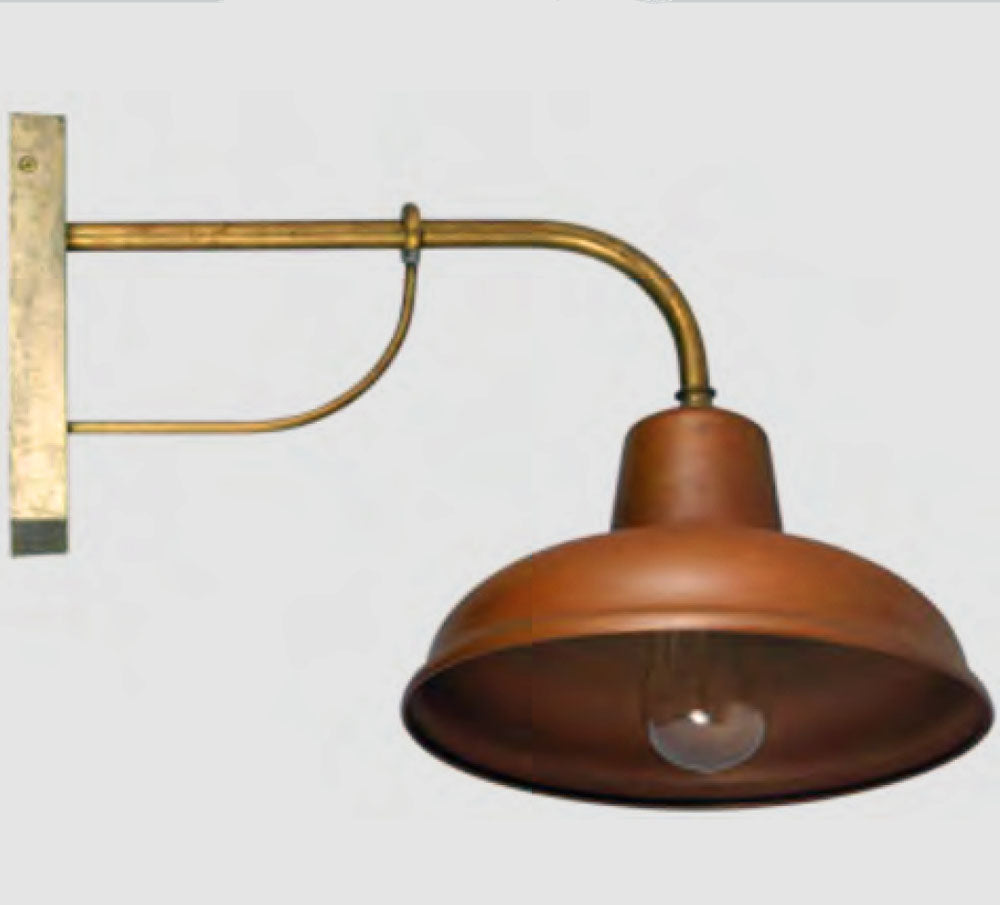 Copper Water Outdoor Wall Light Copper