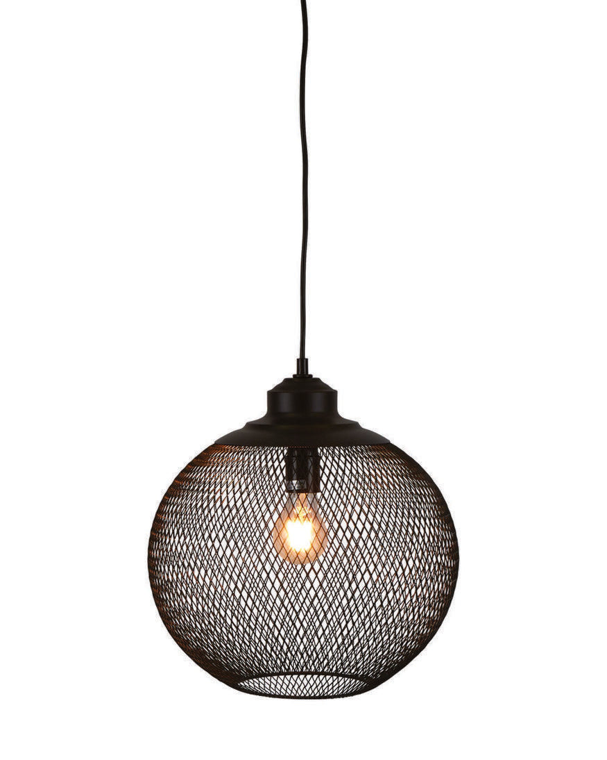 Carlo Ceiling Pendant Medium Black