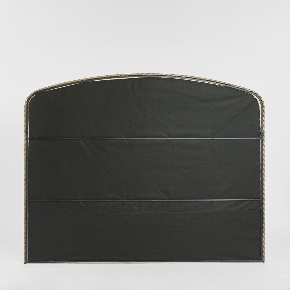 Palais Bedhead Queen Gold & Linen