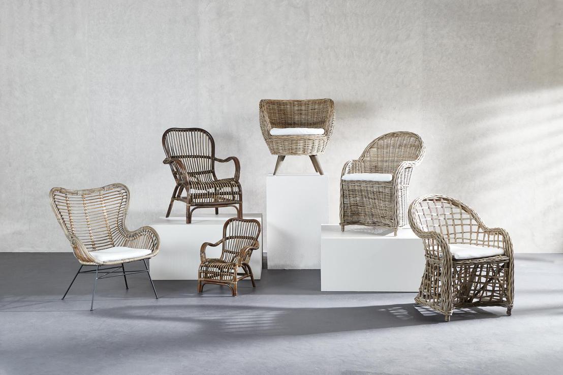Mauritius Wicker Arm Chair with Cushion