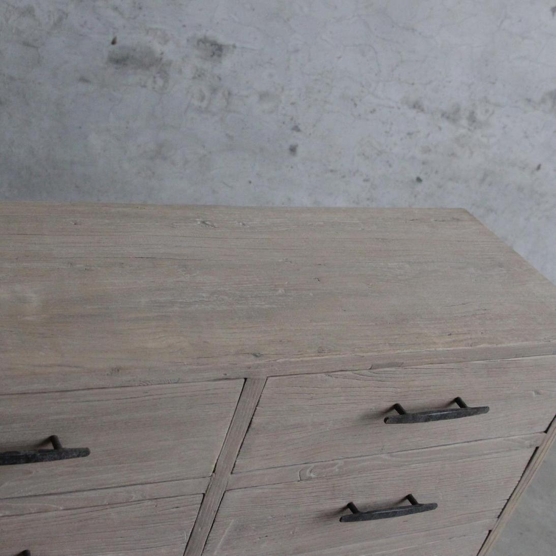 Elm New made from Old Wood Chest of Drawers