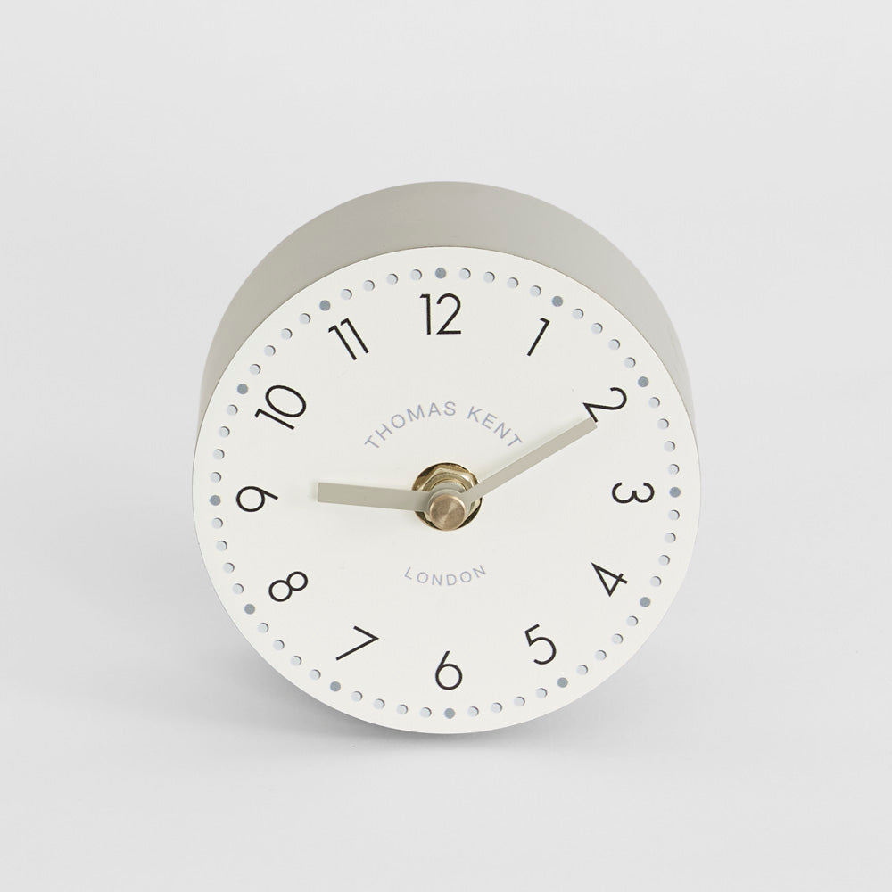 Thomas Kent Tumbler Mantel Clock 4" Salt