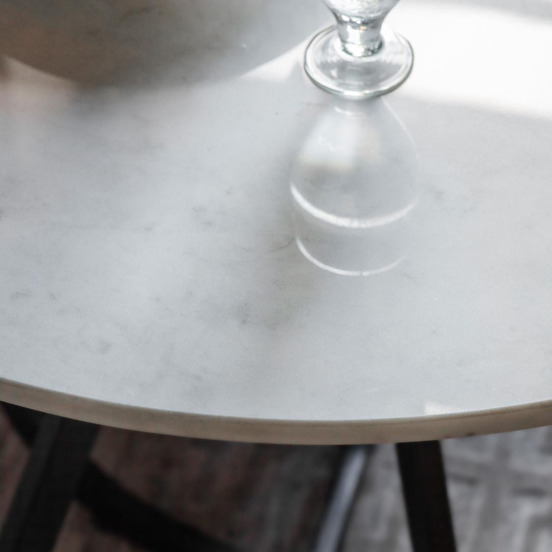 Moorgate Dining Table Black 90cm