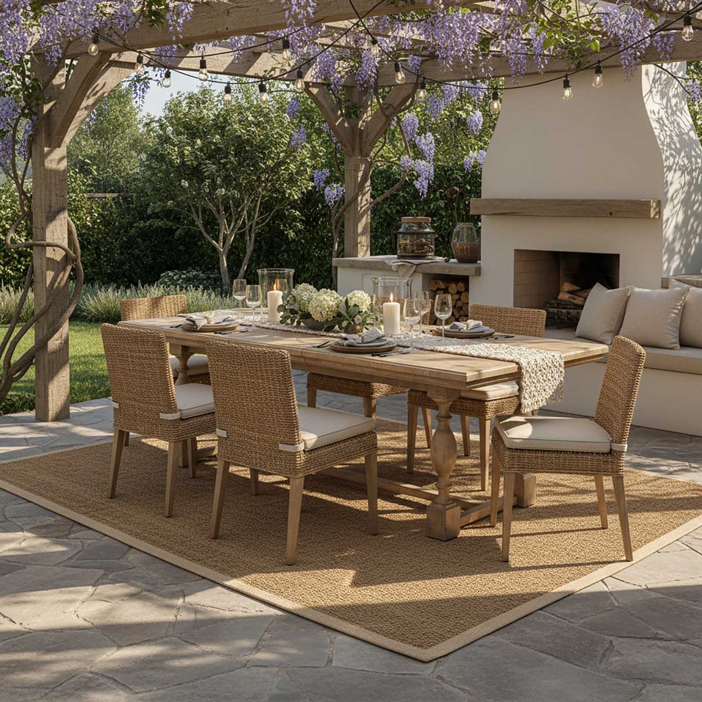 Vancouver Ext Dining Table 200/250x100x75cm