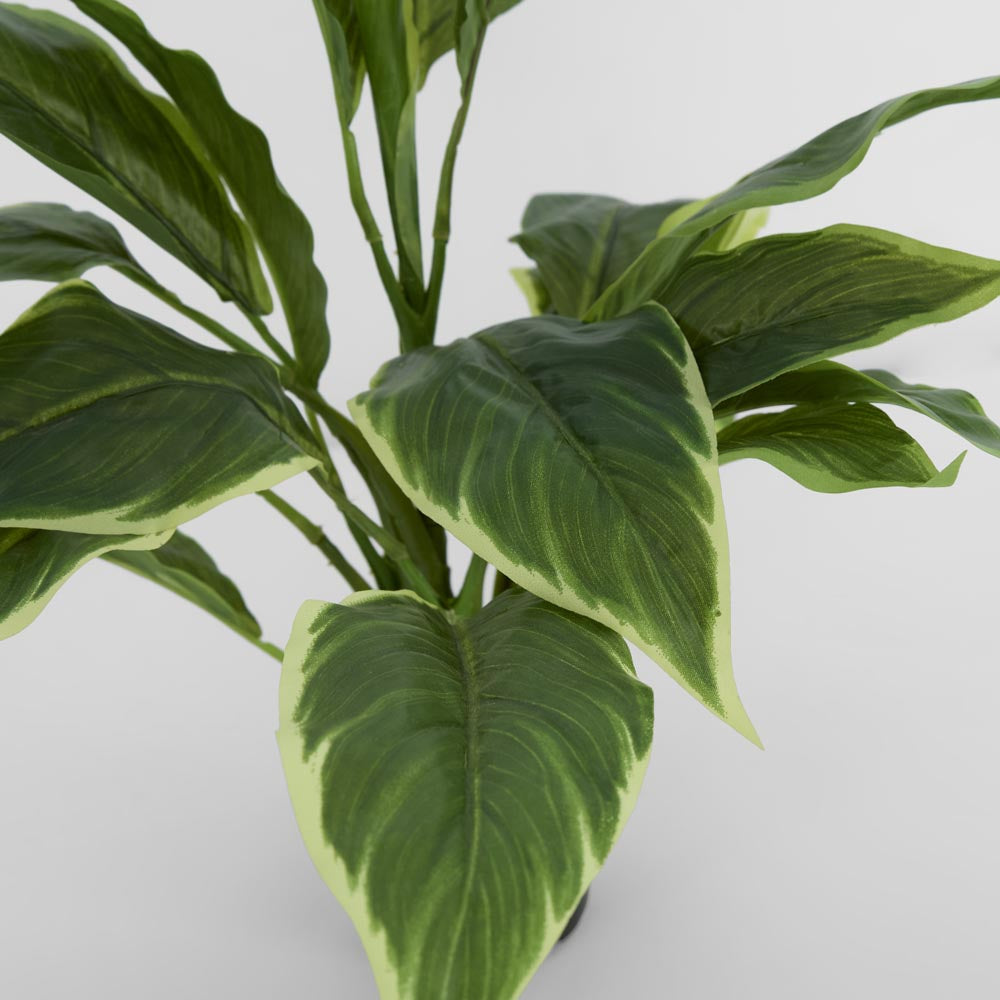 Hosta Plant real touch in Pot 42cm Green