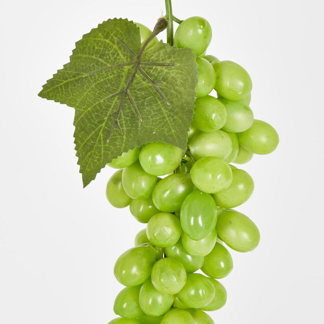 Artificial Green Grape bunch with 85 grapes