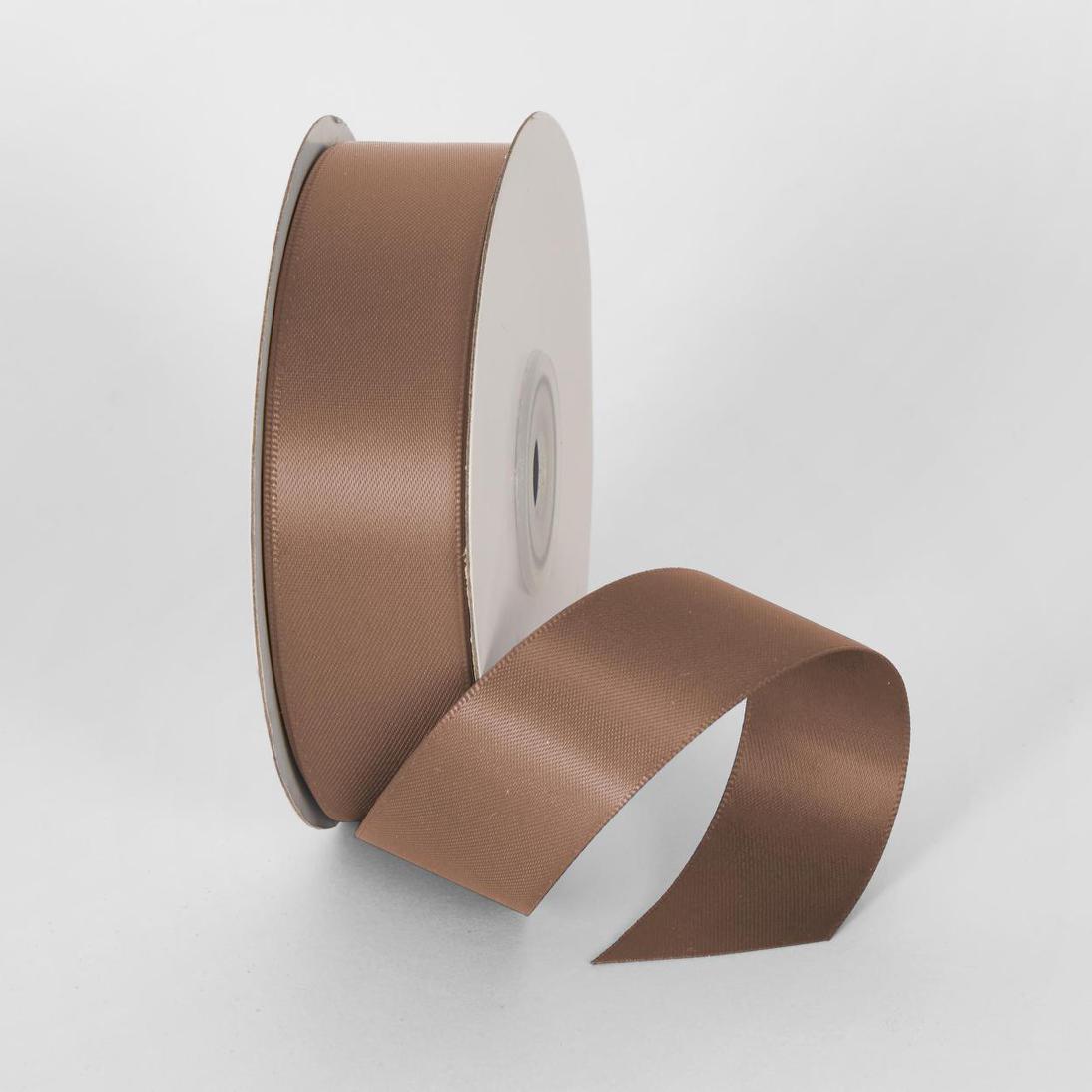 maron  ribbon様 Peacan Brown Satin Ribbon 25mm | JMC Florals – Florabelle Living
