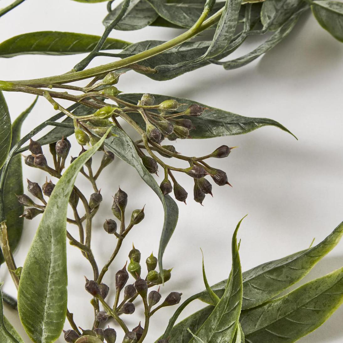 Seeded Eucalyptus Garland Green 180cm