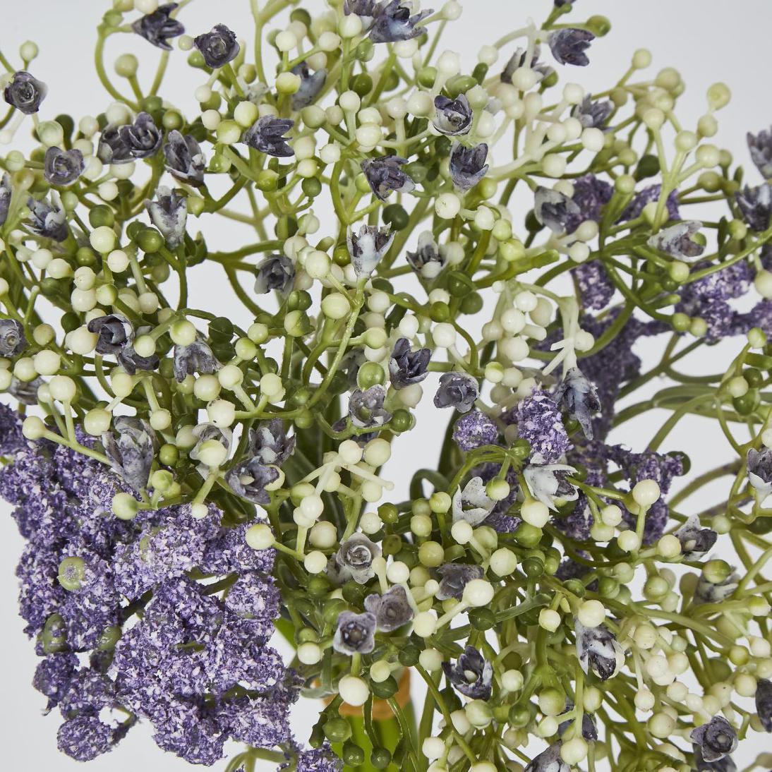 Baby's Breath Bouquet Purple