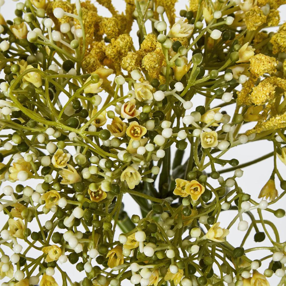 Baby's Breath Bouquet Yellow