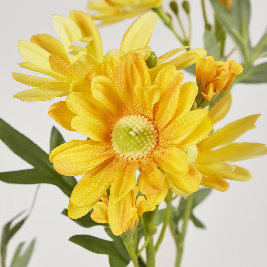 Daisy Spray 74cm Yellow