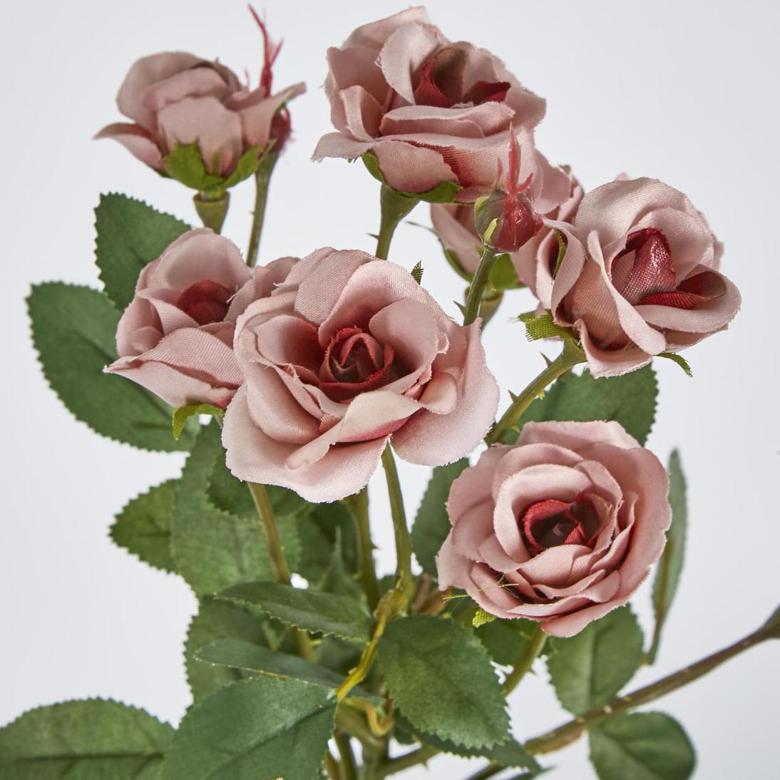 Rose Spray x 10 Heads Pink