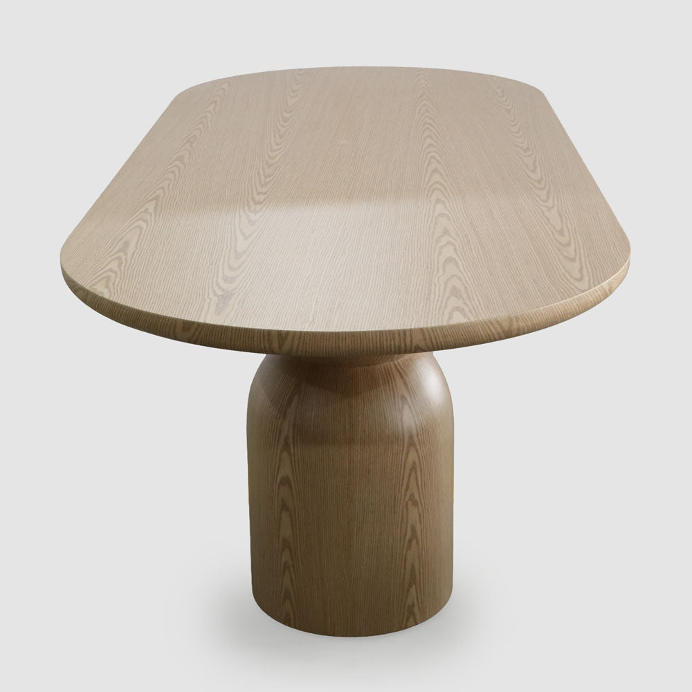 Olive 240cm Dining Table Oval Oak