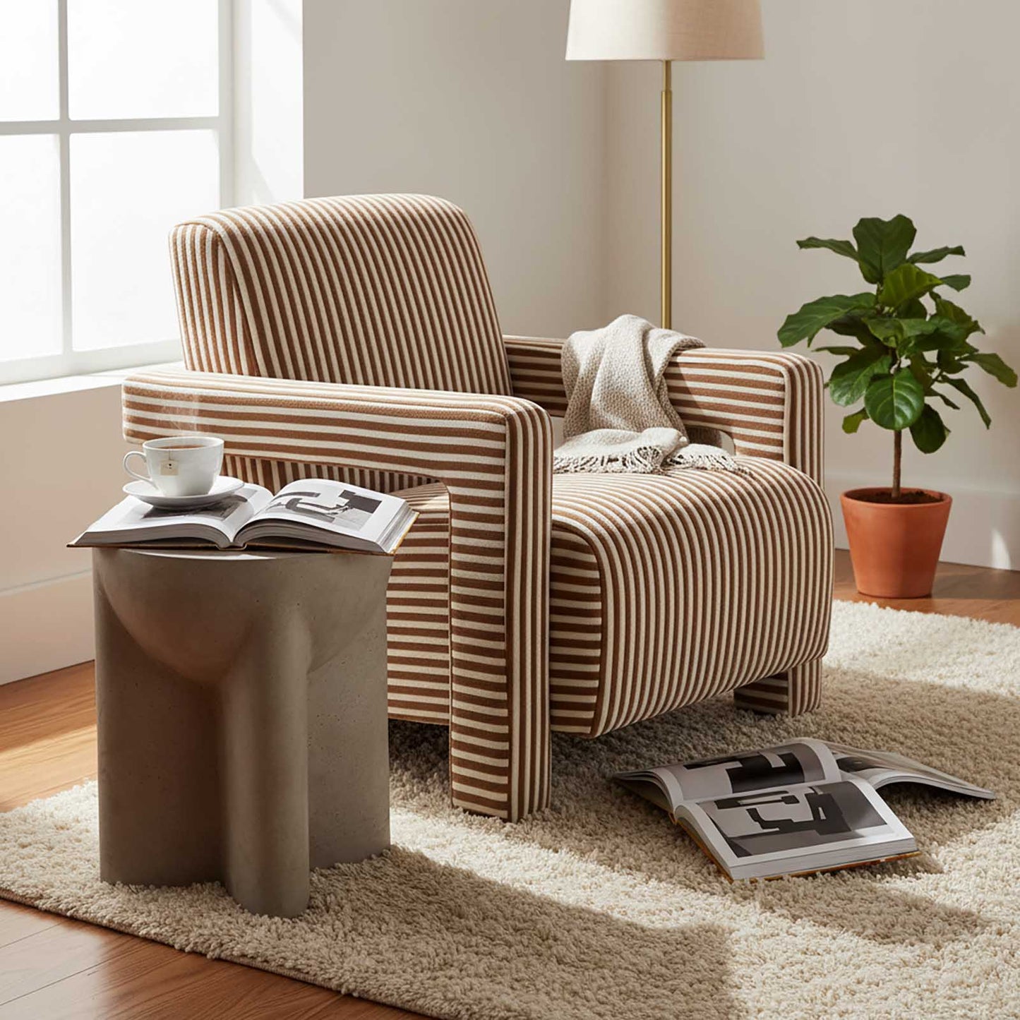 Vassili Side Table Sand - Outdoor Undercover