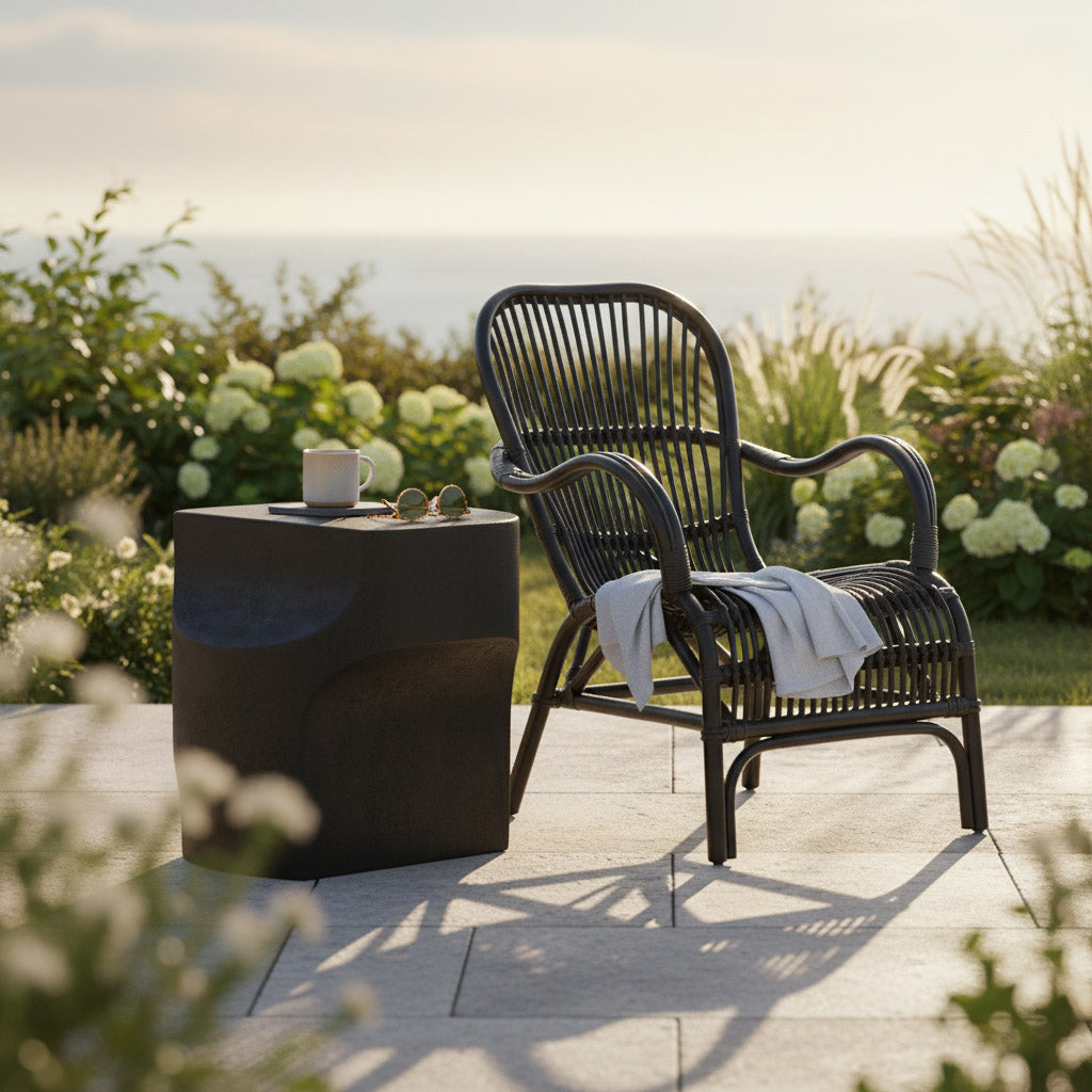 Arcos Outdoor Side Table
Black