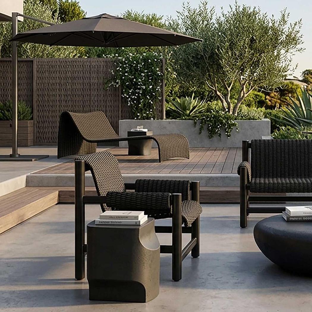 Arcos Outdoor Side Table
Black