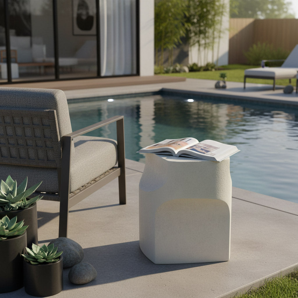 Arcos Outdoor Side Table
Ivory